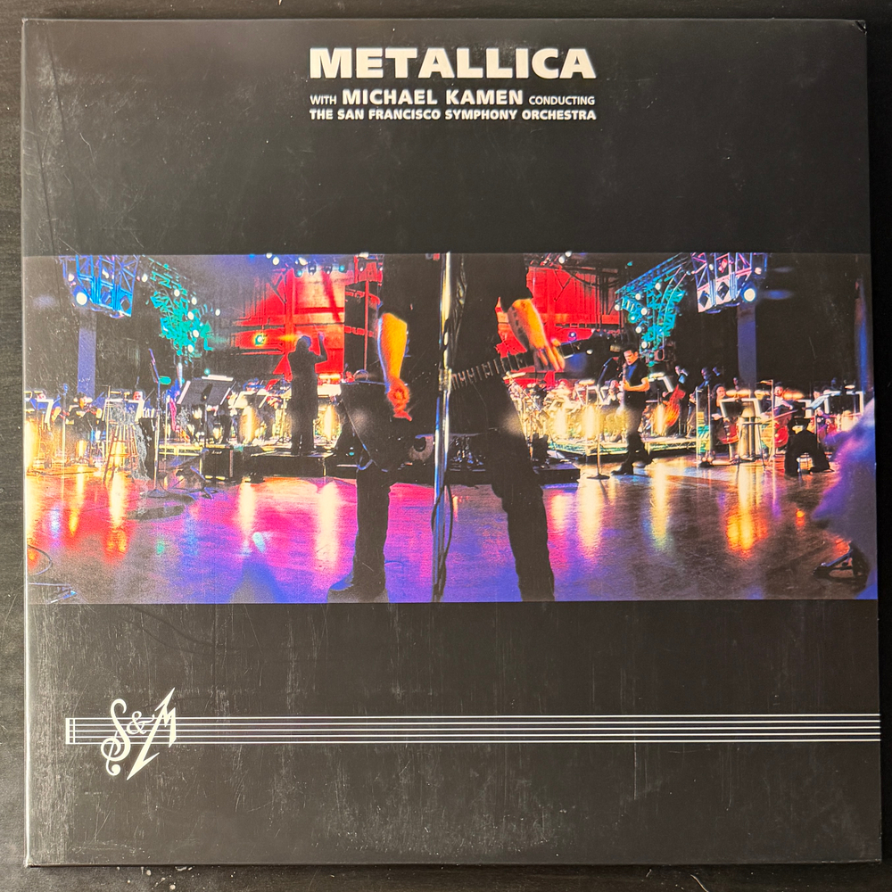Metallica With Michael Kamen Conducting The San Francisco Symphony Orchestra ‎– S&M 3LP (Европа 2015г.) Т