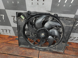 Диффузор с вентилятором Москвич 3 22-нв Б/У Оригинал 1308100V5070