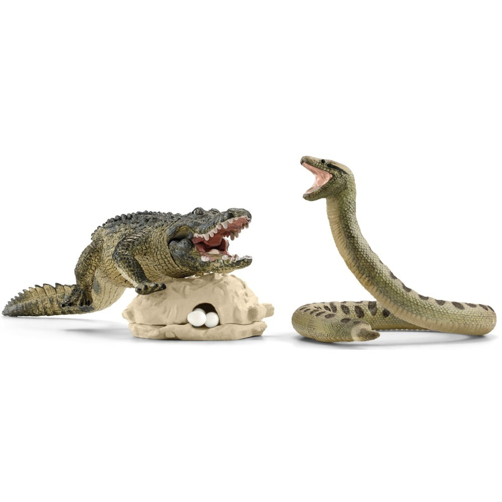 Schleich Дикая жизнь - Опасность на болотах 42559 / артикул   42559  / GTIN 4059433522647