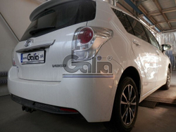 Фаркоп оцинкованный Galia T063A для Toyota Verso 2009-2013, 2013-2018(паспорт и сертификат в комплекте)(без электрики)