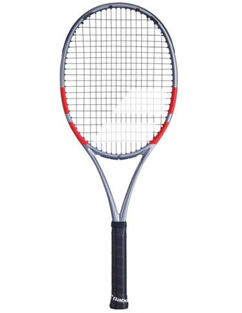Теннисная ракетка Babolat Pure Strike 100 16/20 4-gen - grey/fluo strike + Струны