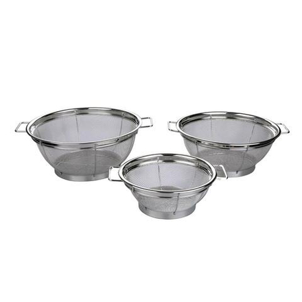 Дуршлаг 25,5 см h11,5 см сито нерж. на подставке круглый 2 ручки l 29,7 см P.L. Proff Cuisine