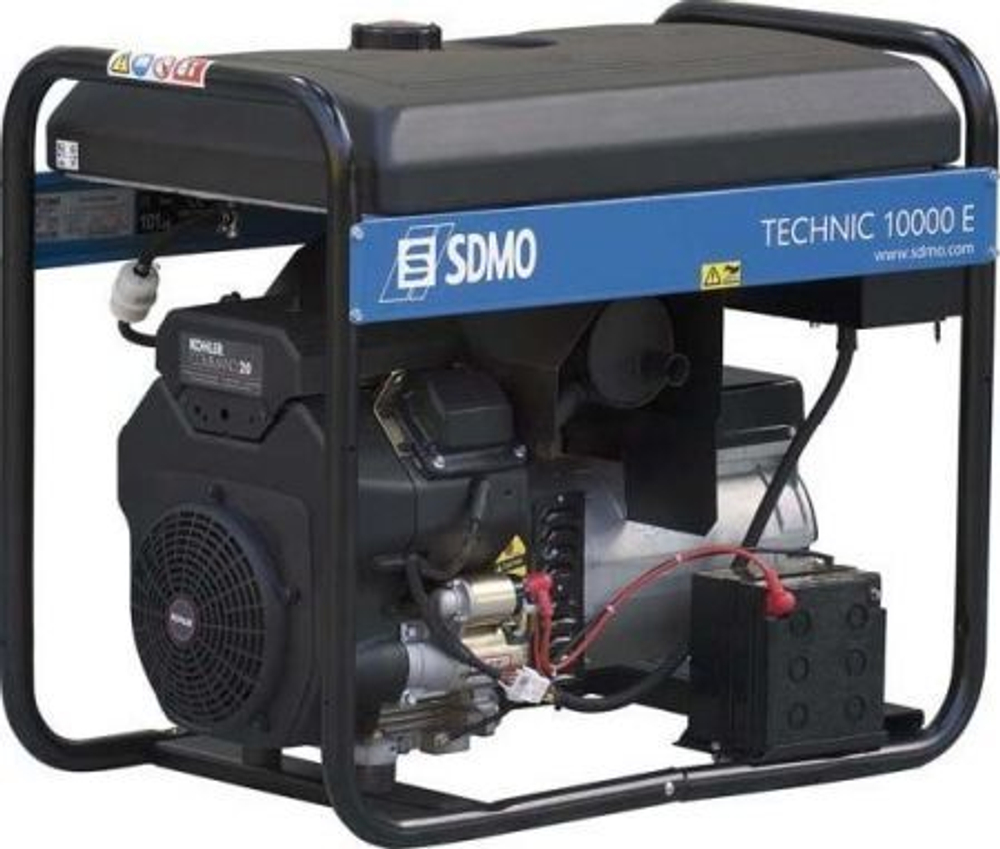 Бензиновый генератор SDMO TECHNIC 10000 E AVR C в контейнере — Фото №2 