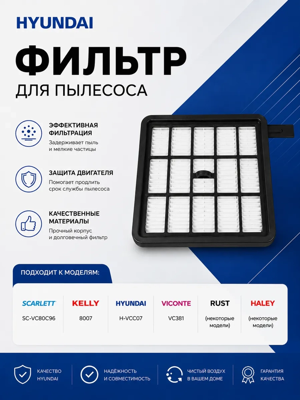 Фильтр очистки воздуха ( Hepa) для Normann AVC-211 HJW-1507-30