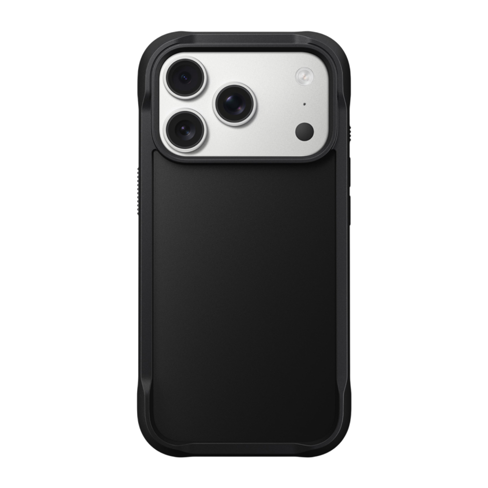 Пластиковый чехол MagSafe Nomad Rugged Case для iPhone 17 Pro Матовый гибридный поликарбонатный чехол с повышенным уровнем защиты при падении и сенсорной накладкой для Контроллера камеры