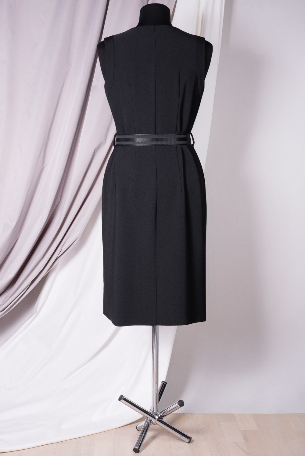 Офисный сарафан 2654ЛЕ, черный #70Ч082654ЛЕ