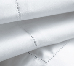 Постельное белье 2 спальное евро Blanc des Vosges Marquise Blanc