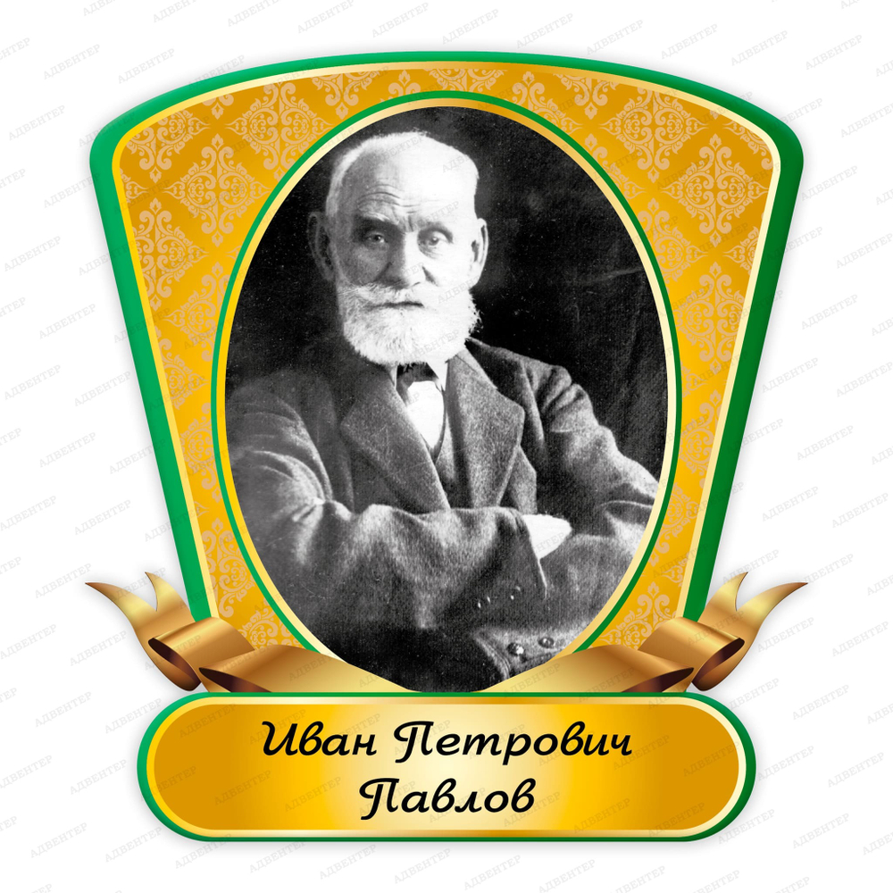 Портрет фигурный Иван Петрович Павлов Ivan Pavlov 2362