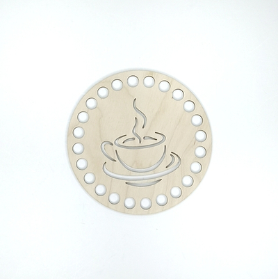 Донышко ажурное Кофе