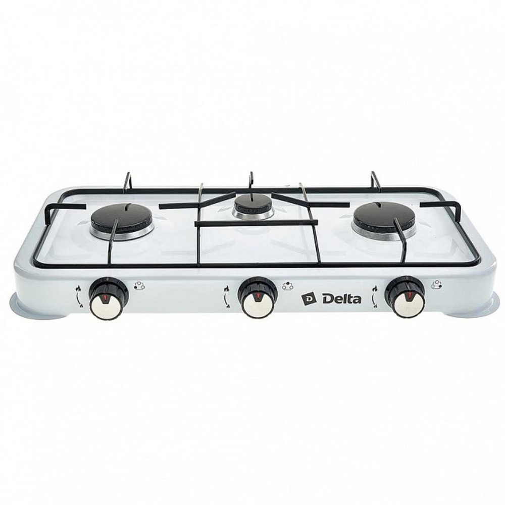 Плита газовая 3 конф, сниженный бутан - пропан, Delta, D-2207
