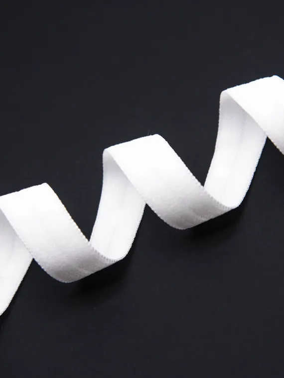 001 626/15 Бейка окантовочная Lauma 15 мм, белый 001