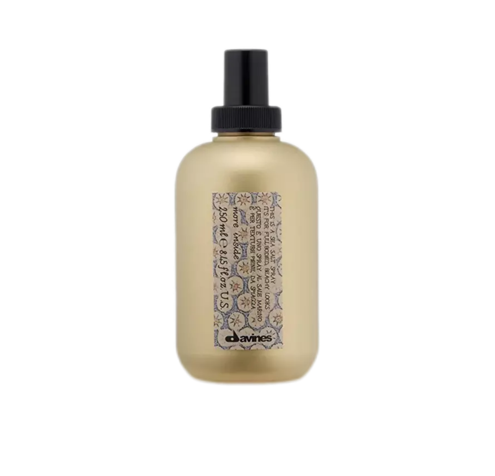 Davines More Inside Sea Salt Spray 250ml— спрей с морской солью для объемных свободных укладок Davines More Inside Sea Salt Spray 250ml— спрей с морской солью для объемных свободных укладок
