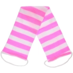 Мочалка для тела «ULTRAMARIN KIPARIS», мягкая, цвет розовый, 60*13см