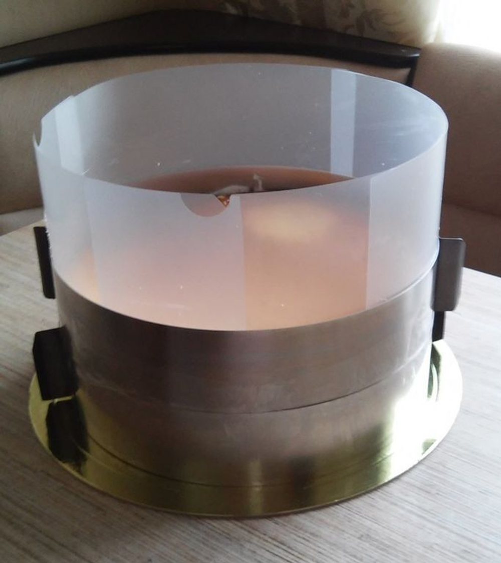 Раздвижное кольцо для выпечки