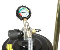 Установка для замены масла 70л с поворотным поддоном 10л и колбой GTE