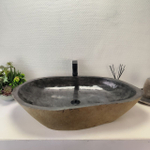Раковина из речного камня RS-63641 (87*50*17) 0125