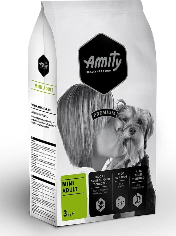 AMITY PREMIUM ADULT MINI 3кг корм для собак мелких пород