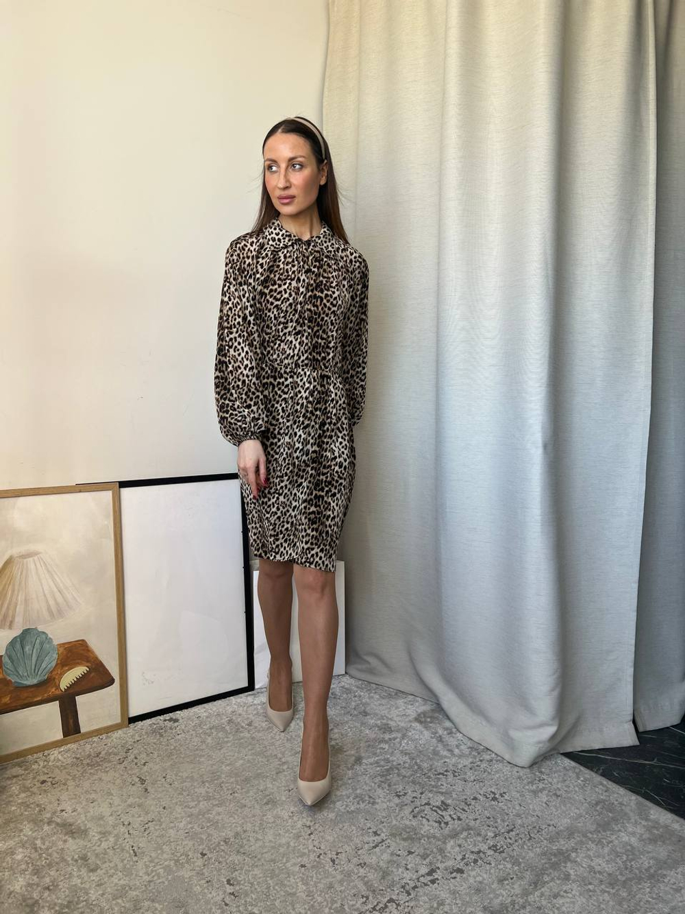 Шелковое платье Gerard Darel, XS
