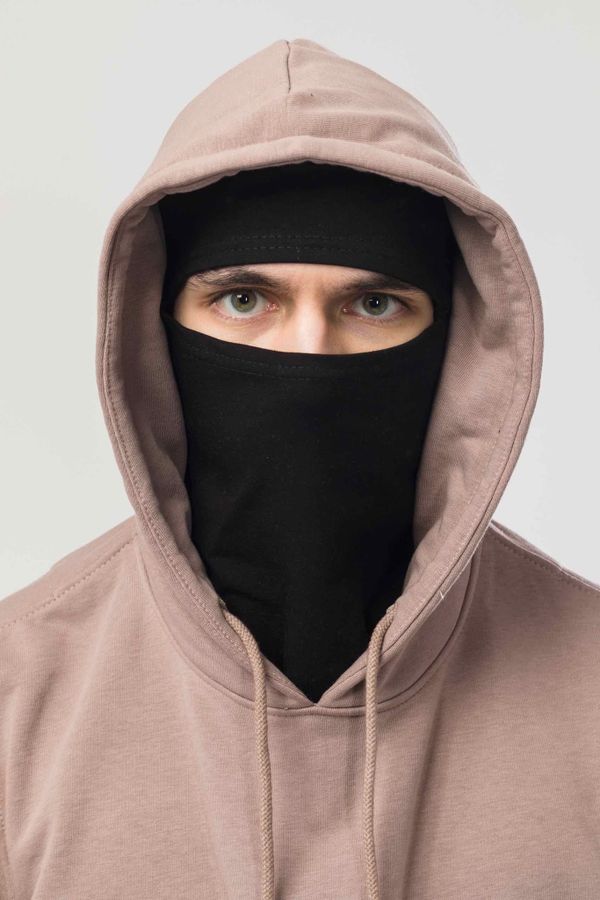 Худи Base Hoodie Wide Summer Лого ТМ Бежевый Темный/Белый принт КОДРЭД - фото 7