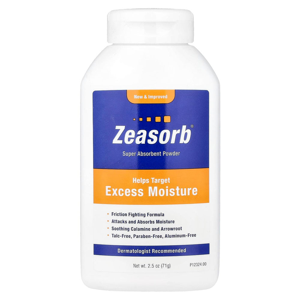 Zeasorb, суперабсорбирующий порошок, 71 г (2,5 унции)