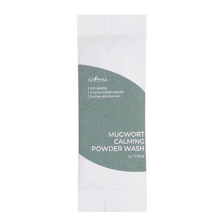 IsNtree Mugwort Calming Powder Wash успокаивающая энзимная пудра с полынью
