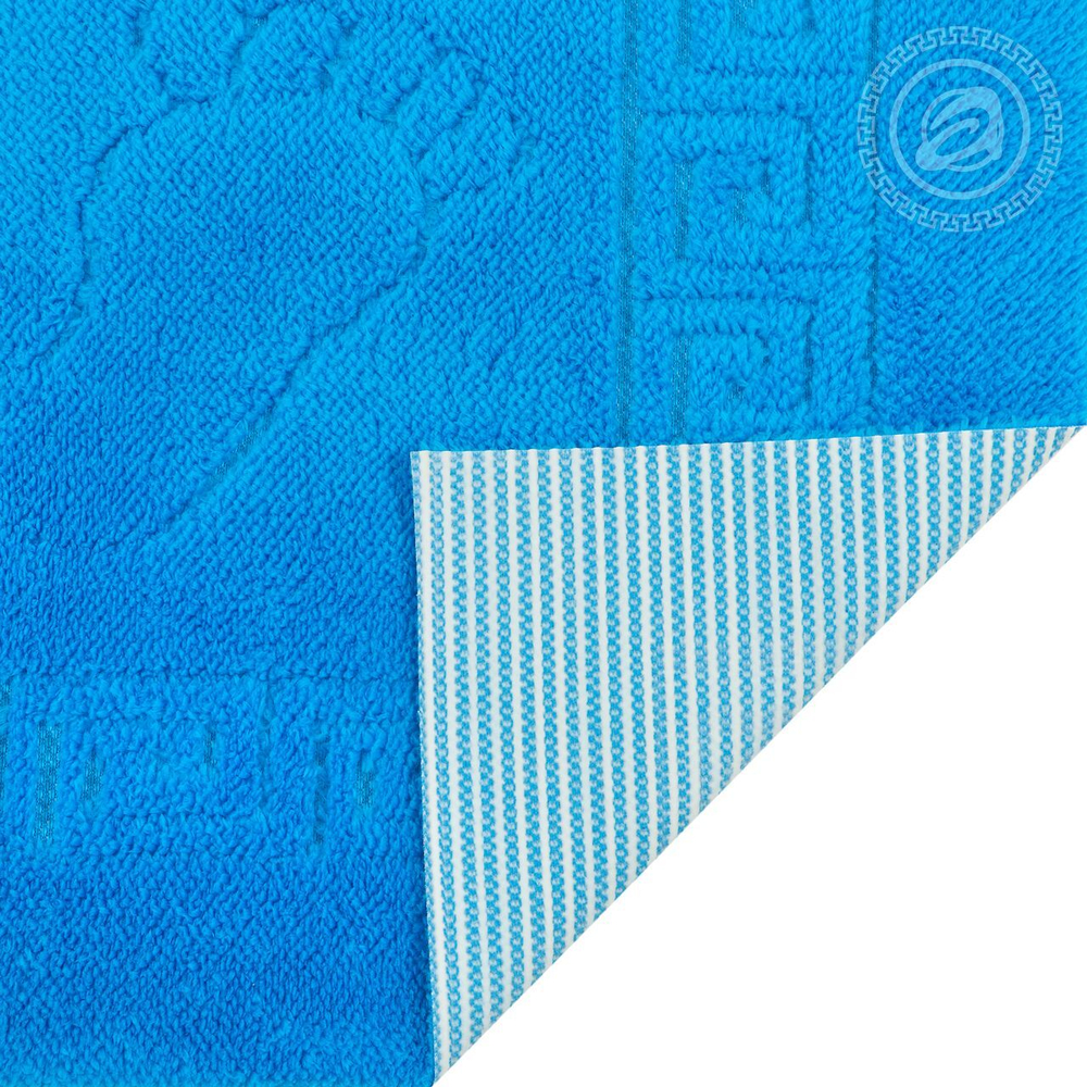 Коврик на резиновой основе НОЖКИ (голубой) Ножки АртД резин.45*65 АРТ ДИЗАЙН 45*65