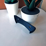 Набор 2 шт., настенный кронштейн для Яндекс станций (Яндекс-Алиса) Лайт 2, черный, 3D печать, YNDX-00026