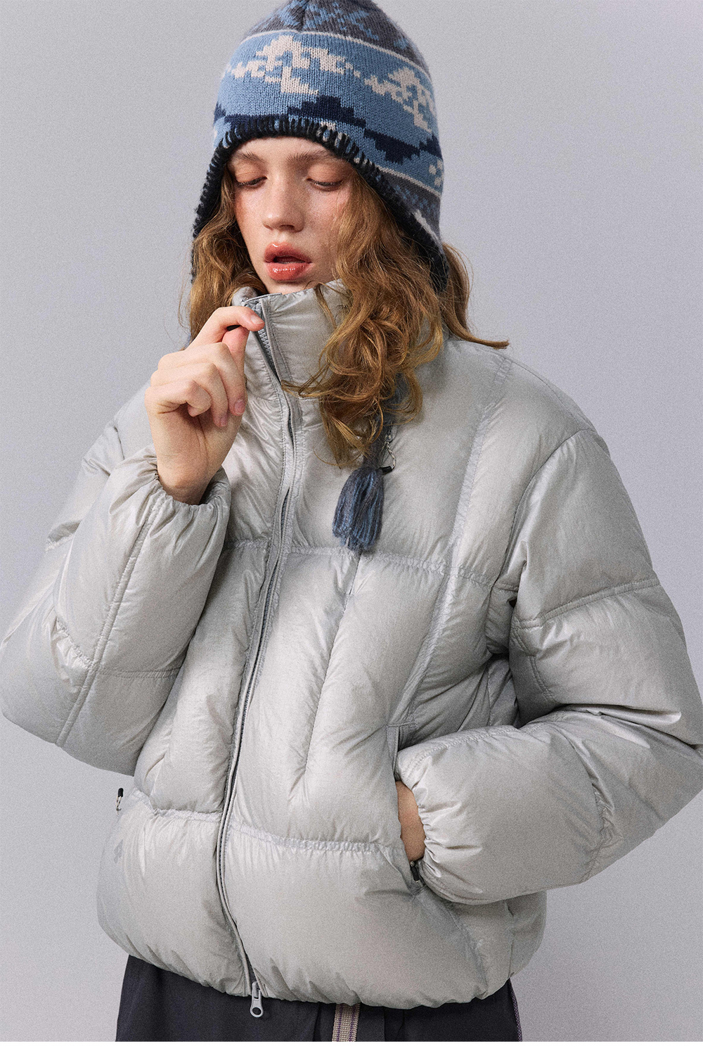 Пуховик Женский Nothomme Monterest Women’s Mountain-Style Quilted Water-Repellent Down Jacket