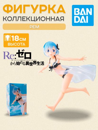 Фигурка Аниме Re:Zero REM Celestial Vivi 18см BP18697P