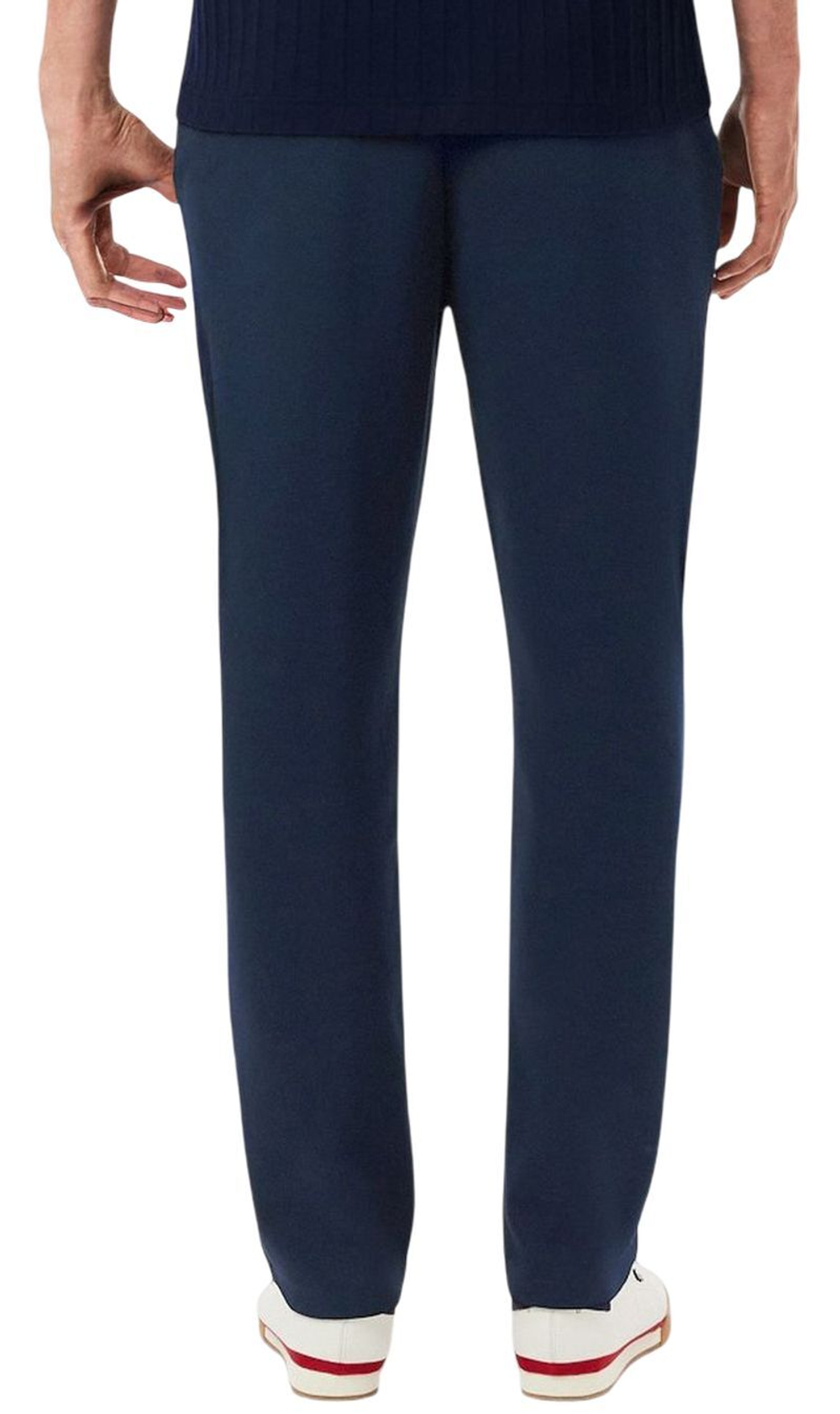 Мужские теннисные штаны Lacoste Heritage - navy blue