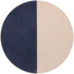 Салфетка на стол 37см «Марс» бежево-синяя