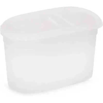 Емкость для сыпучих продуктов Фиеста 1,2л (с клапаном) (комплект 12 шт)