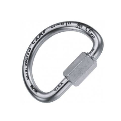 Соединительный элемент D SHAPE QUINK LINK 10 mm zinc plated (Camp)