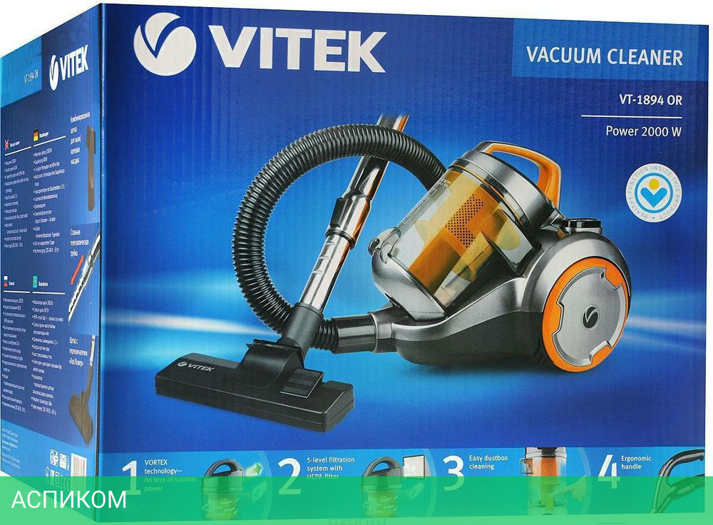 Пылесос Vitek VT-1894 OR