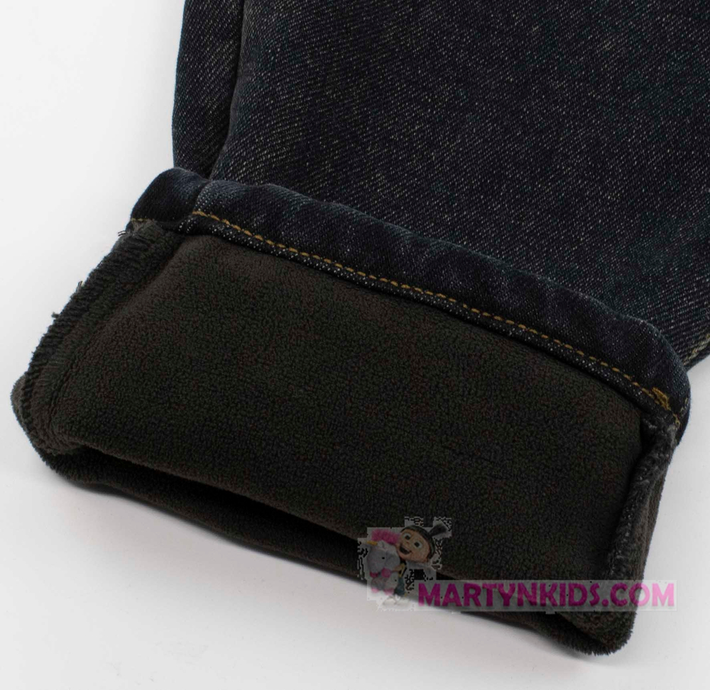 джинсы утепленные на резинке AB "1895" 5002