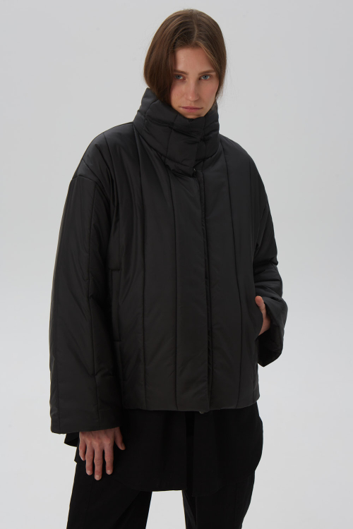 Капор вязаный, молоко