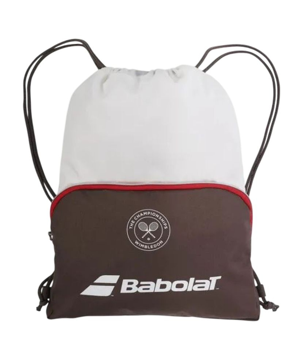 Рюкзак теннисный Babolat Gym Сумка Wimbledon - white/brown