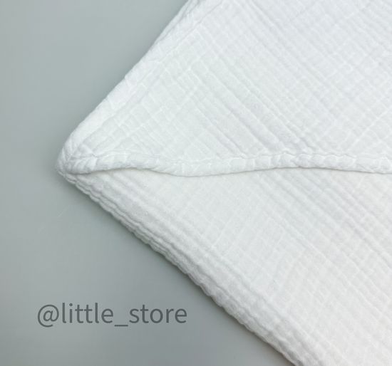 Полотенце из муслина, Белое