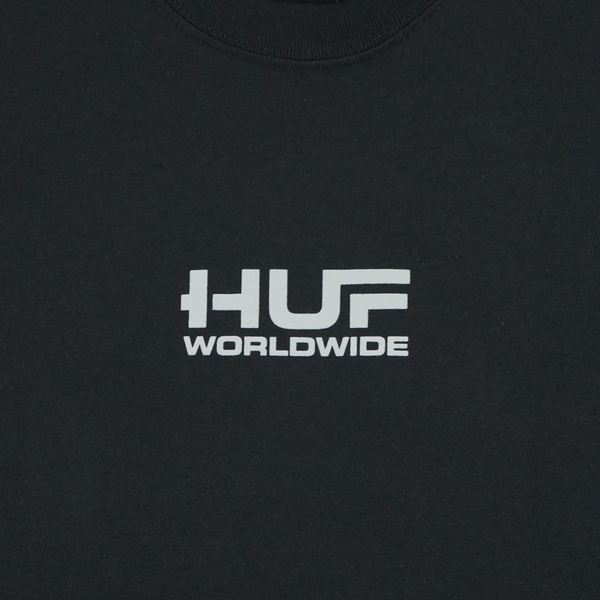 Футболка мужская HUF Triple Beam Dream артикул:TS01522 BLACK - купить в магазине Дайс
