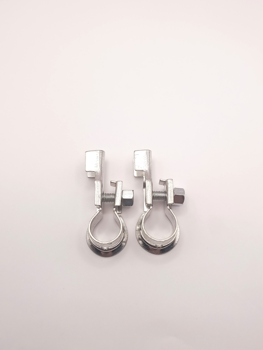 Клеммы для АКБ с обжимом TCY-027/ Клеммы АКБ универсальные, комплект из 2-х клемм(+) (-)