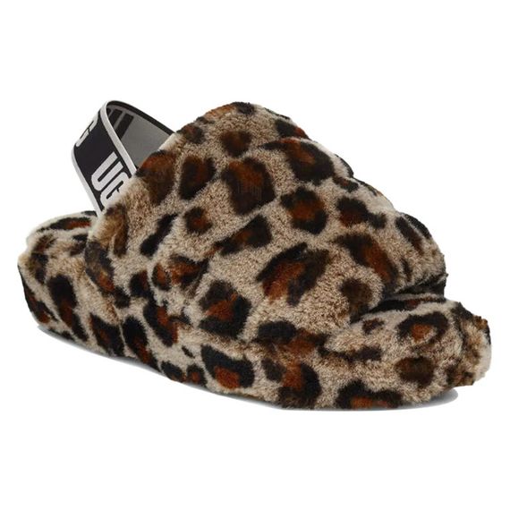Ugg Fluff Yeah 'Leopard'