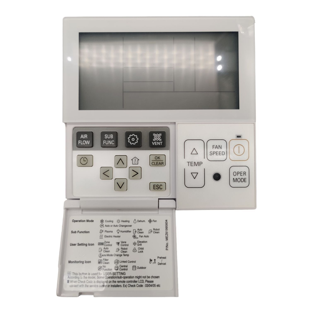 Пульт для кондиционера LG PQRCVSL0QW WHITE