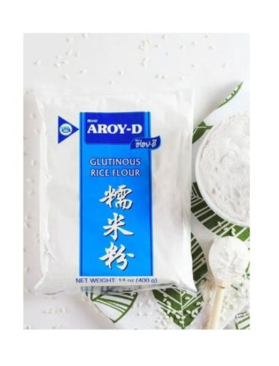 Мука рисовая клейкая п/у "Aroy-D" 400 гр (Таиланд)