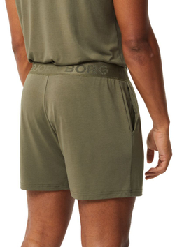 Мужские теннисные шорты Björn Borg лиоцелл Blend Shorts - зеленый