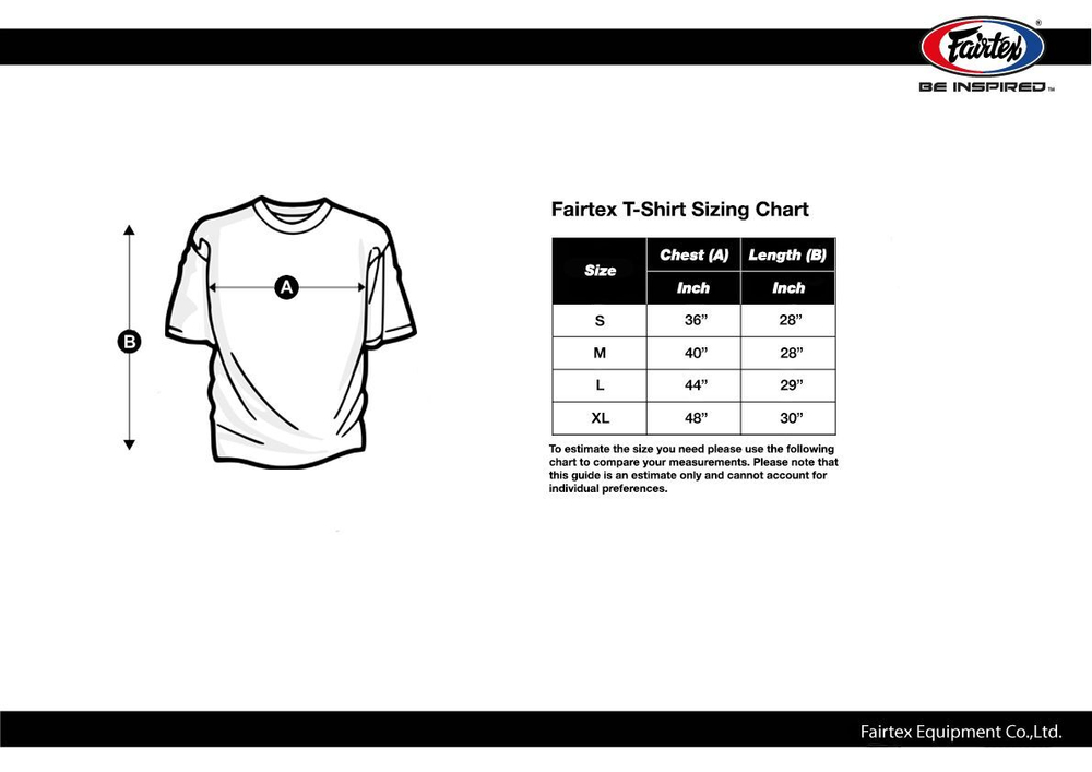 Футболка Fairtex Crown Tee T-shirt TS7 Black