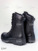 Ботинки армейские с высокими берцами 0420 «Urban» Черные