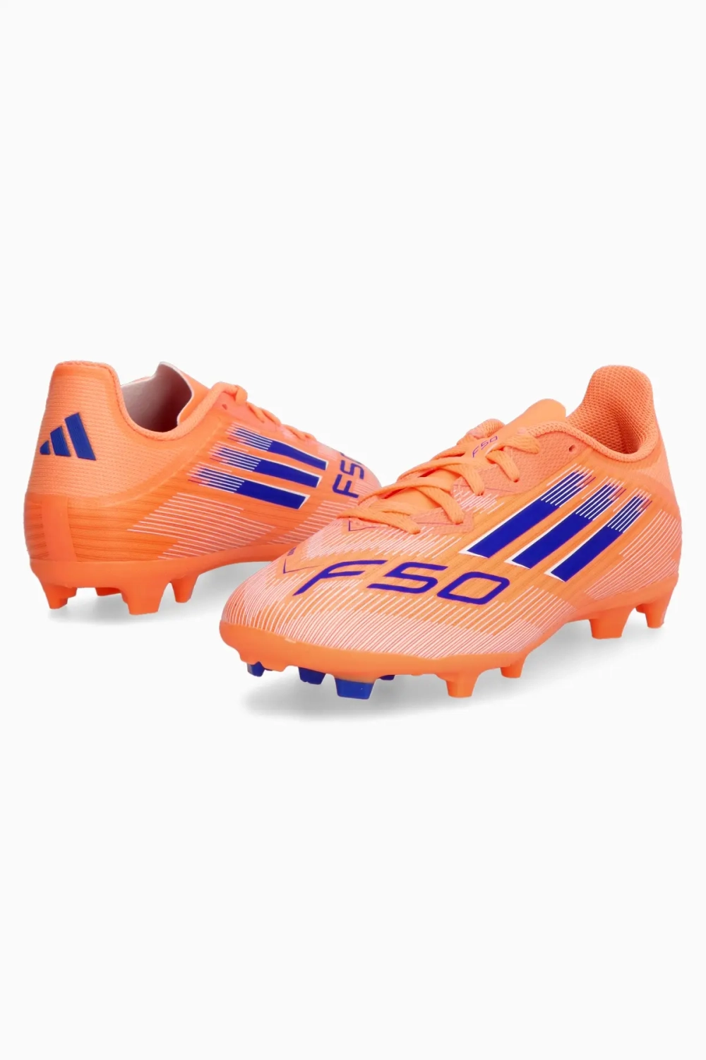 Бутсы adidas F50 League FG/MG Junior - оранжевый