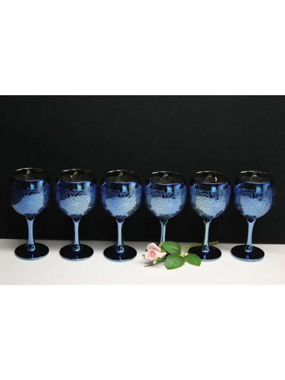 Фужеры для вина Лазурит