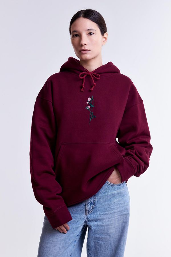 Худи Клевер Warm Бордо - фото 7