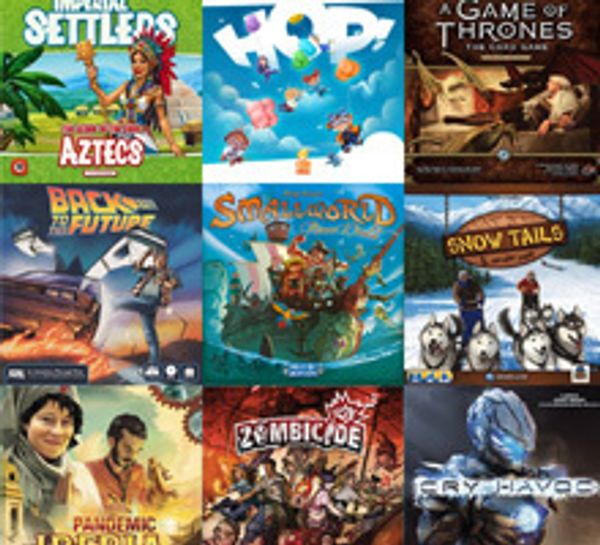 Новая зарубежная поставка настольных игр в Единороге!